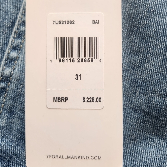 7 FOR ALL MANKIND Ultra High Rise Jo size 31 Jeans - Picture 10 of 14